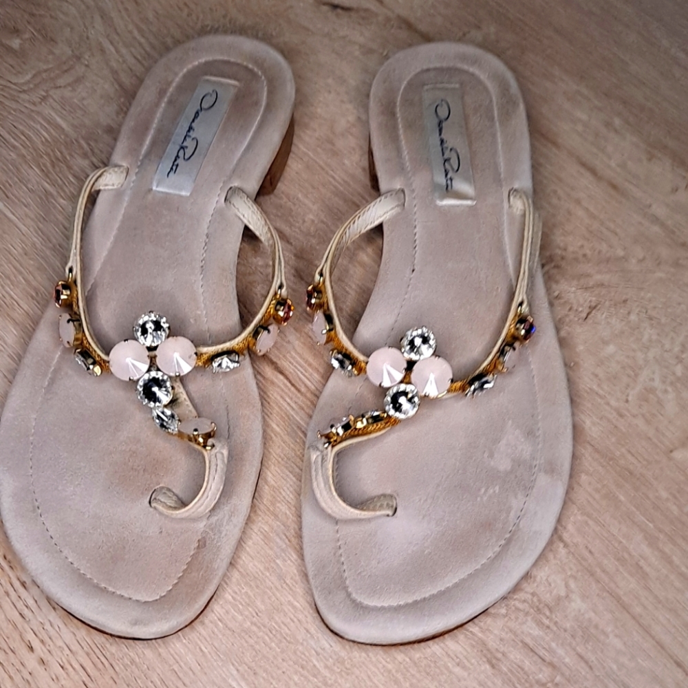 Oscar de la Renta sandals 38, US 7.5